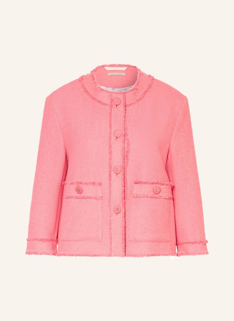 Lilienfels Tweed-Jacke pink von lilienfels