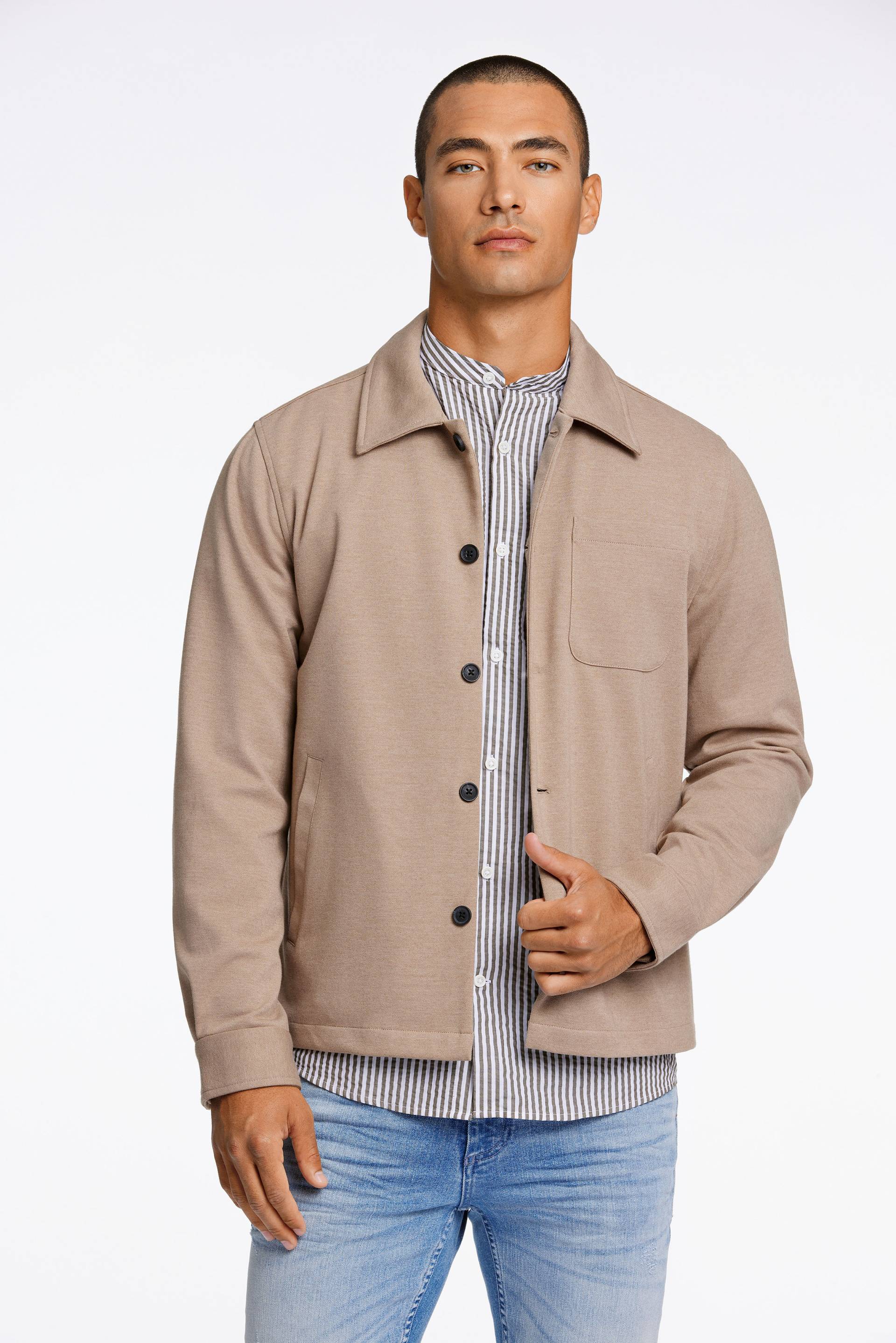 LINDBERGH Blusenjacke, mit praktischer Brusttasche LINDBERGH Blusenjacke, mit praktischer Brusttasche von lindbergh