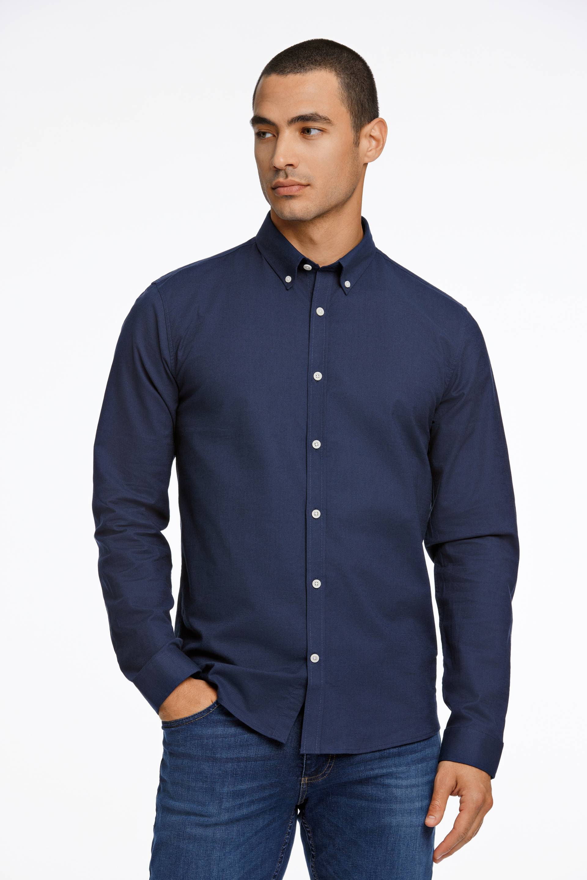 LINDBERGH Businesshemd, mit Button-down-Kragen LINDBERGH Businesshemd, mit Button-down-Kragen von lindbergh