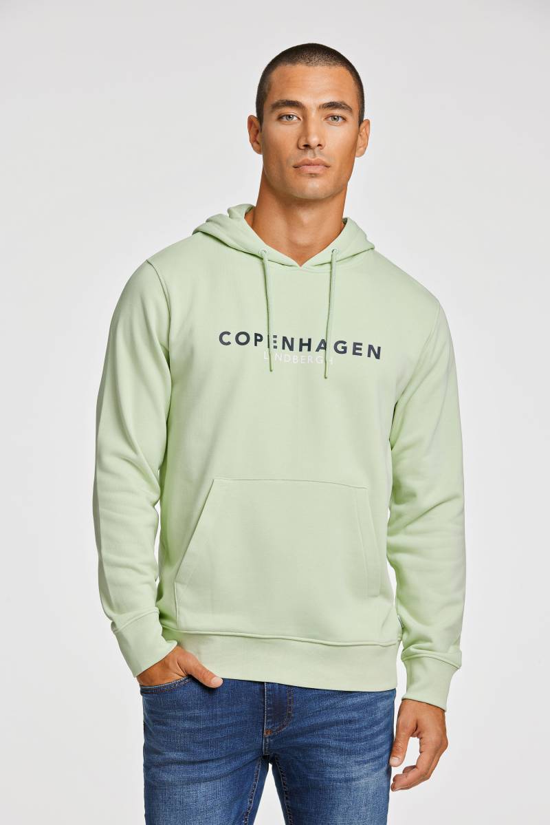 LINDBERGH Hoodie, mit Logoschriftzug auf der Front von lindbergh