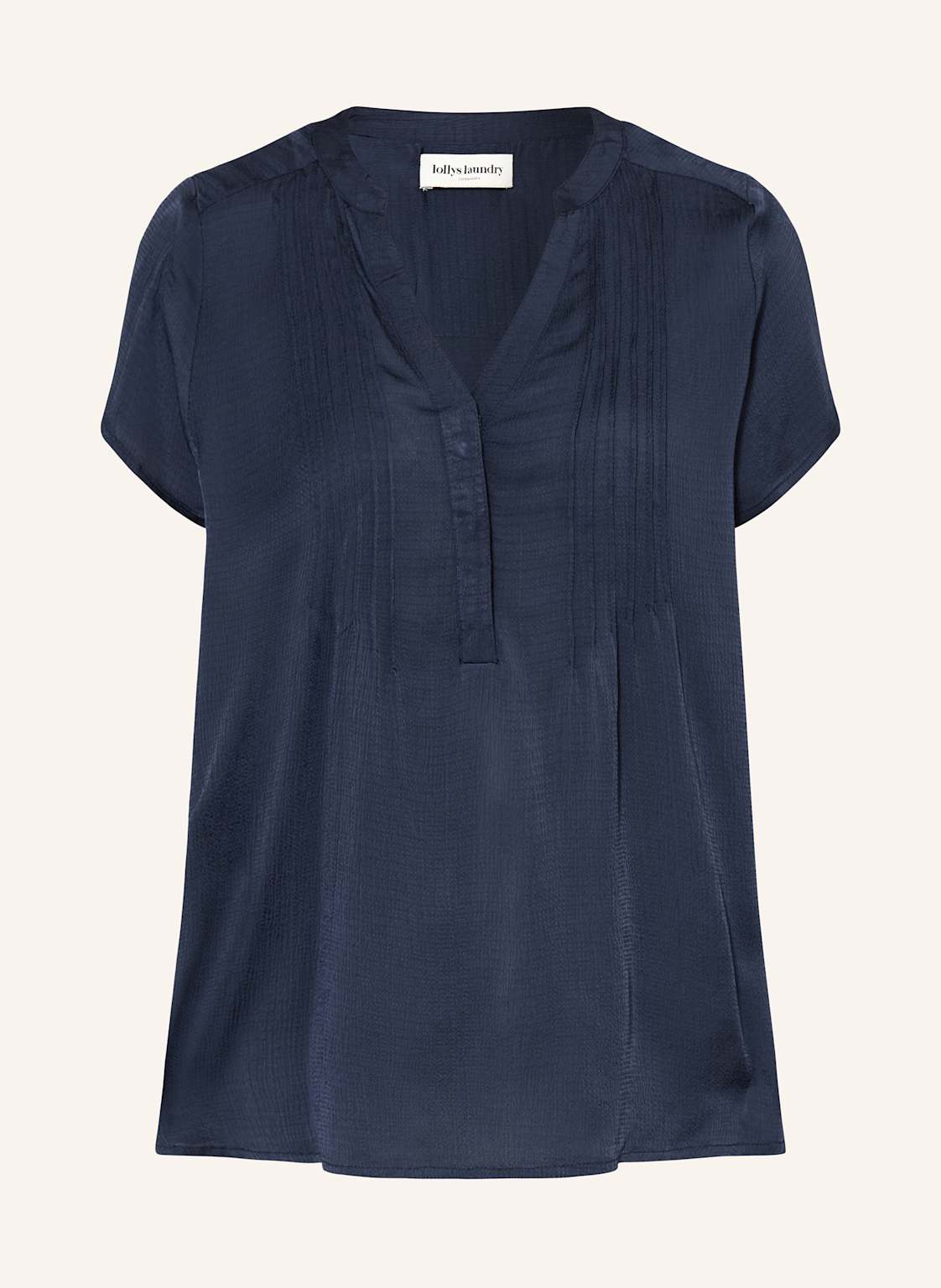 Lollys Laundry Blusenshirt Heatherll blau