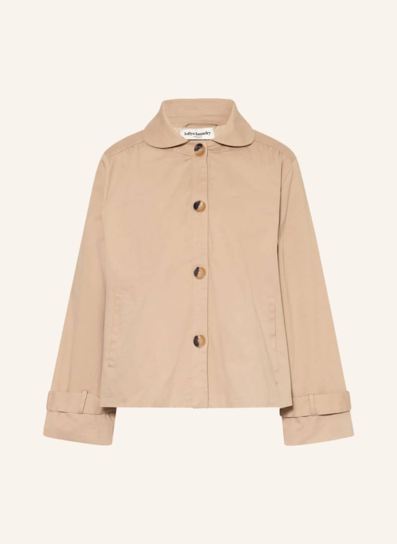 Lollys Laundry Kastenjacke Viola beige von lollys laundry