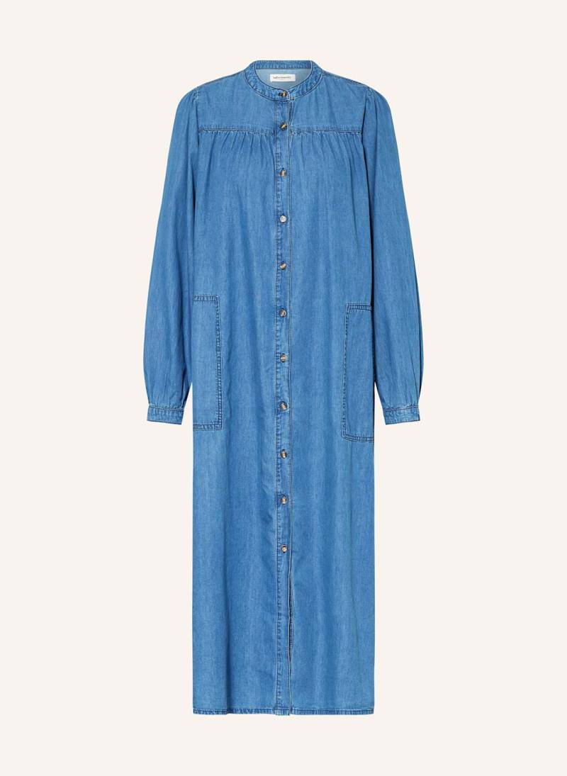 Lollys Laundry Kleid Jess In Jeansoptik blau von lollys laundry