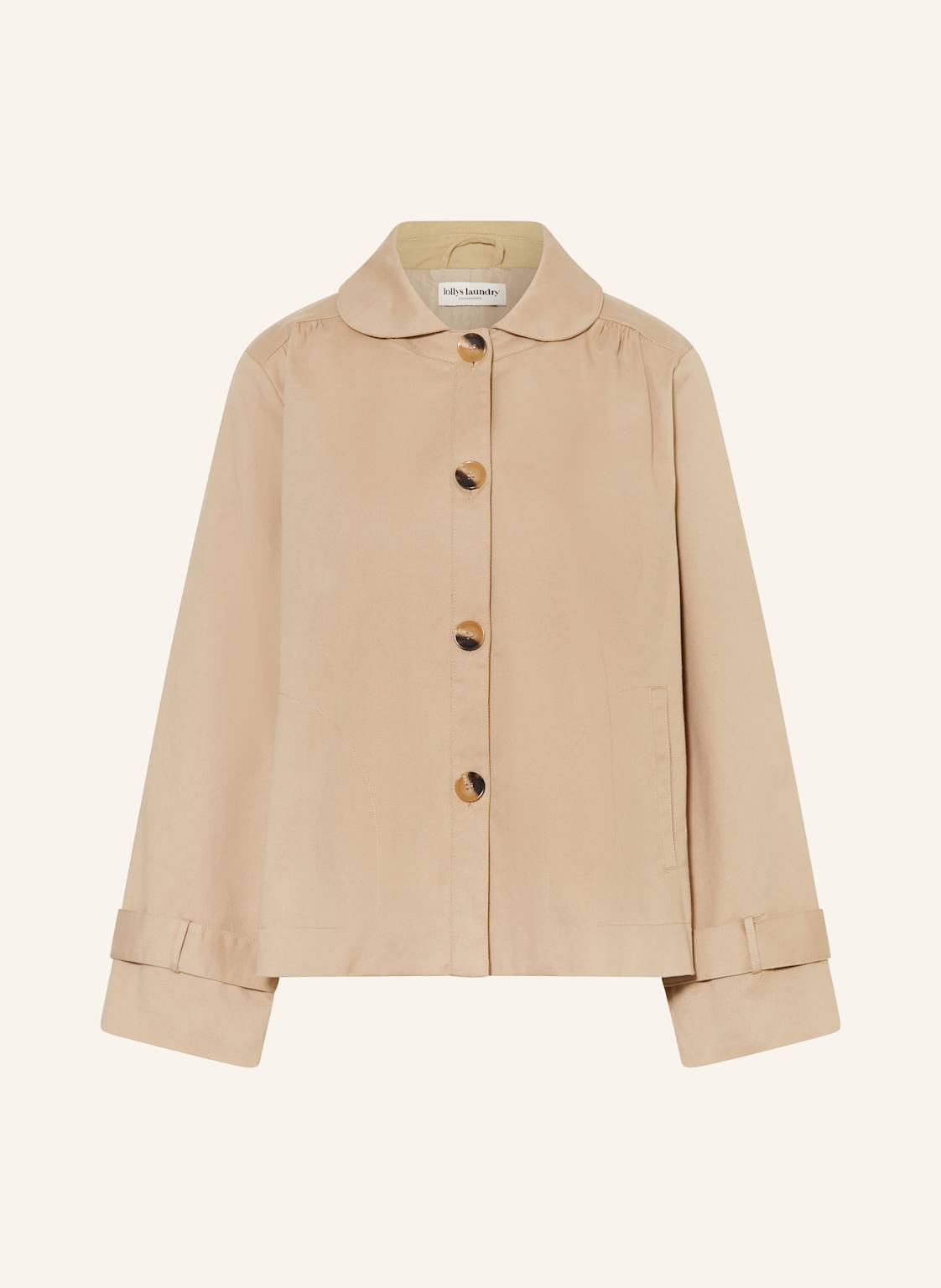 Lollys Laundry Overjacket Violall beige von lollys laundry