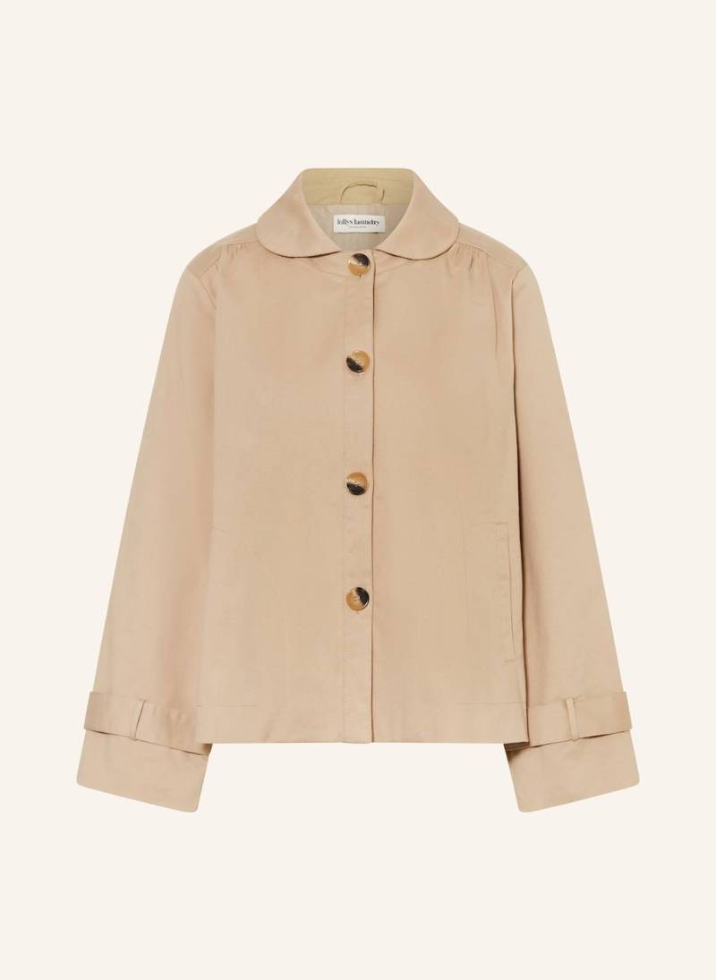 Lollys Laundry Overjacket Violall beige von lollys laundry