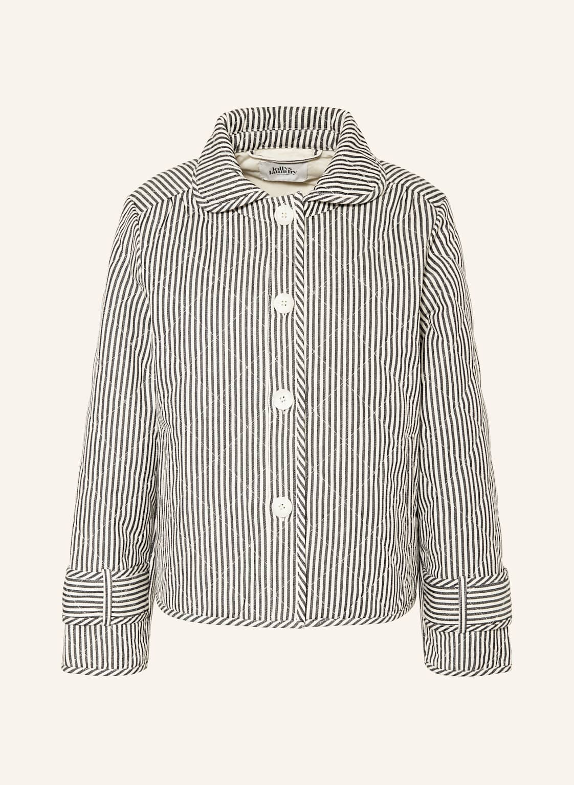 Lollys Laundry Steppjacke Violall schwarz von lollys laundry