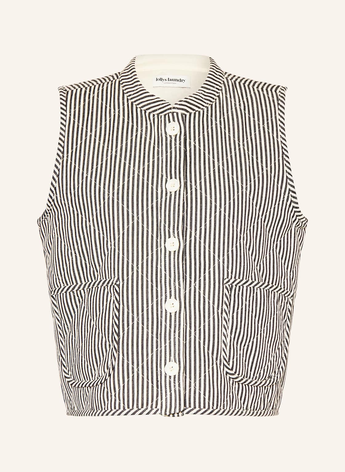 Lollys Laundry Steppweste Cairoll schwarz von lollys laundry