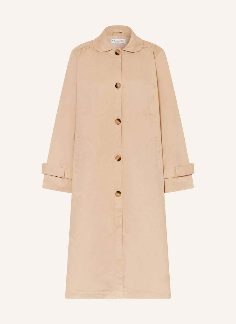 Lollys Laundry Trenchcoat Mikalall beige von lollys laundry