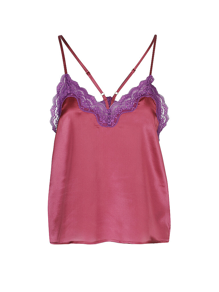 LOVE STORIES Seiden Top MILLIE beere | L LOVE STORIES Seiden Top MILLIE beere | L von love stories