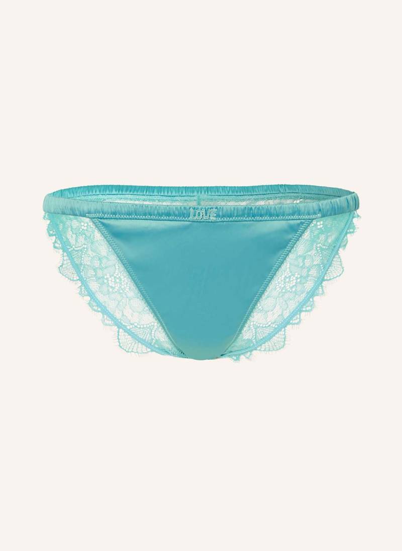 Love Stories Slip Wild Rose Aus Satin blau von love stories