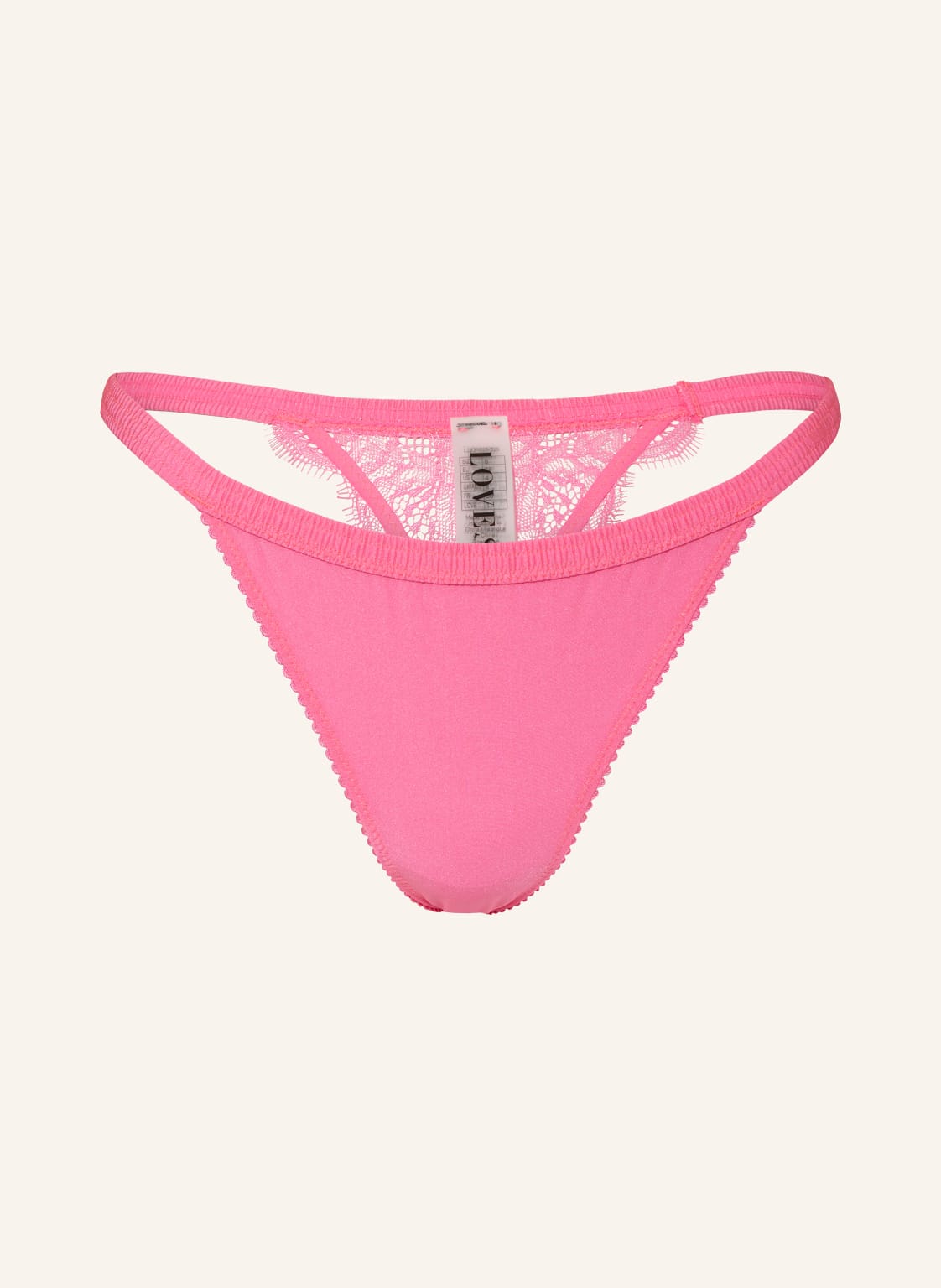 Love Stories String Roomservice Aus Satin pink von love stories