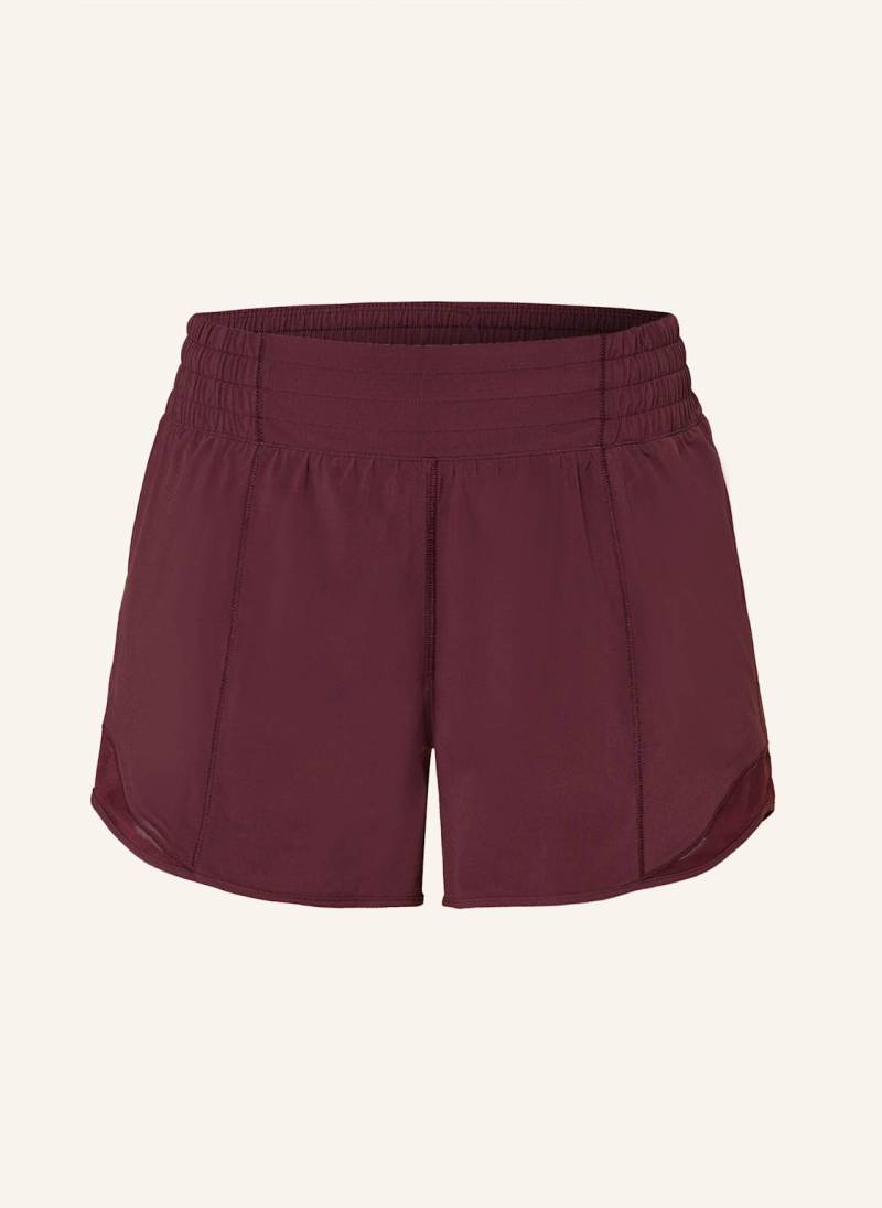 Lululemon 2-In-1-Trainingsshorts Hotty Hot Short 4in grau von lululemon