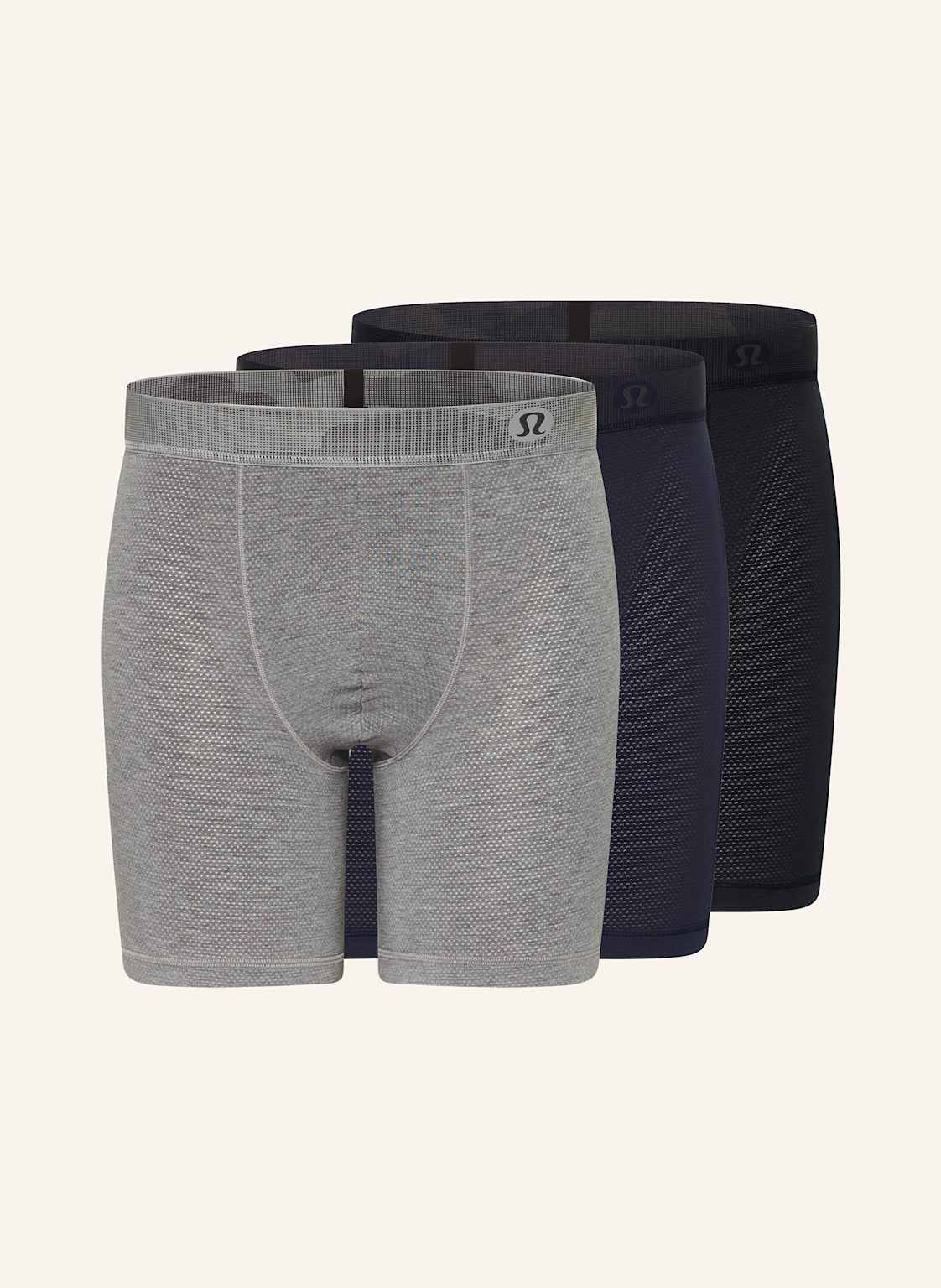 Lululemon 3er-Pack Boxershorts Aim schwarz von lululemon