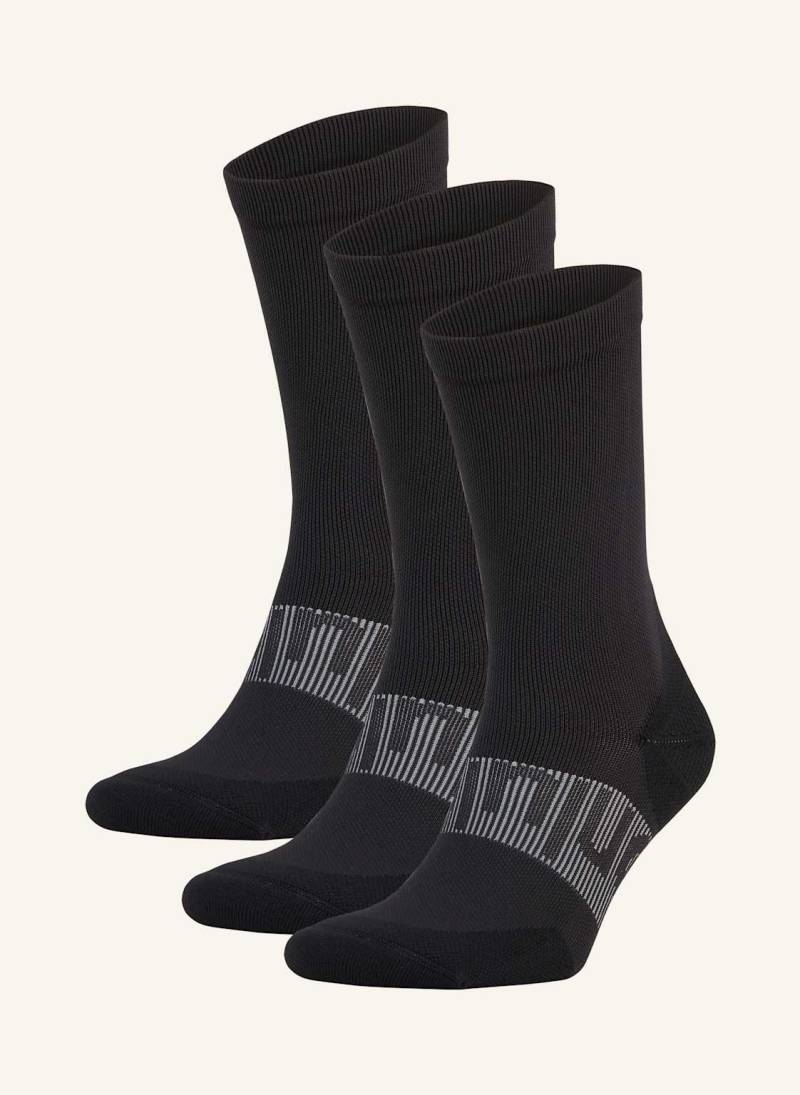 Lululemon 3er-Pack Sportsocken Power Stride schwarz von lululemon