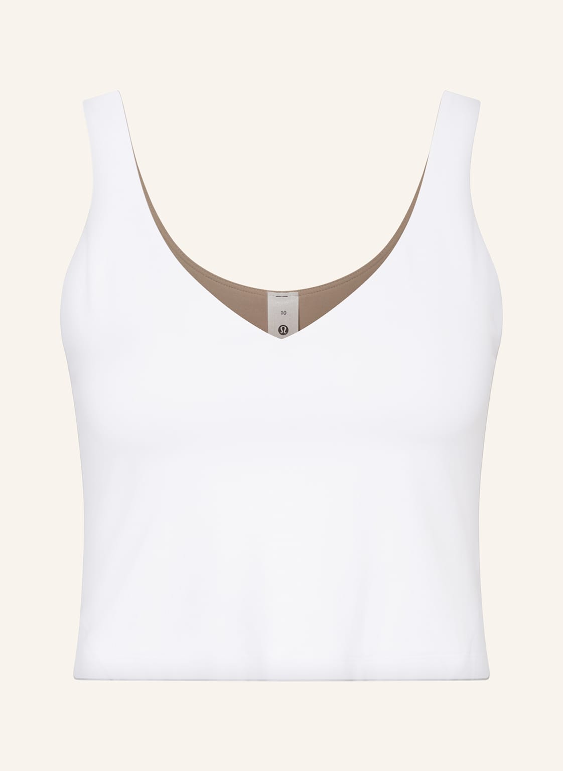 Lululemon Cropped-Top Align™ weiss von lululemon