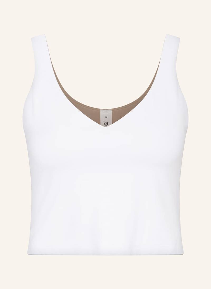 Lululemon Cropped-Top Align™ weiss von lululemon