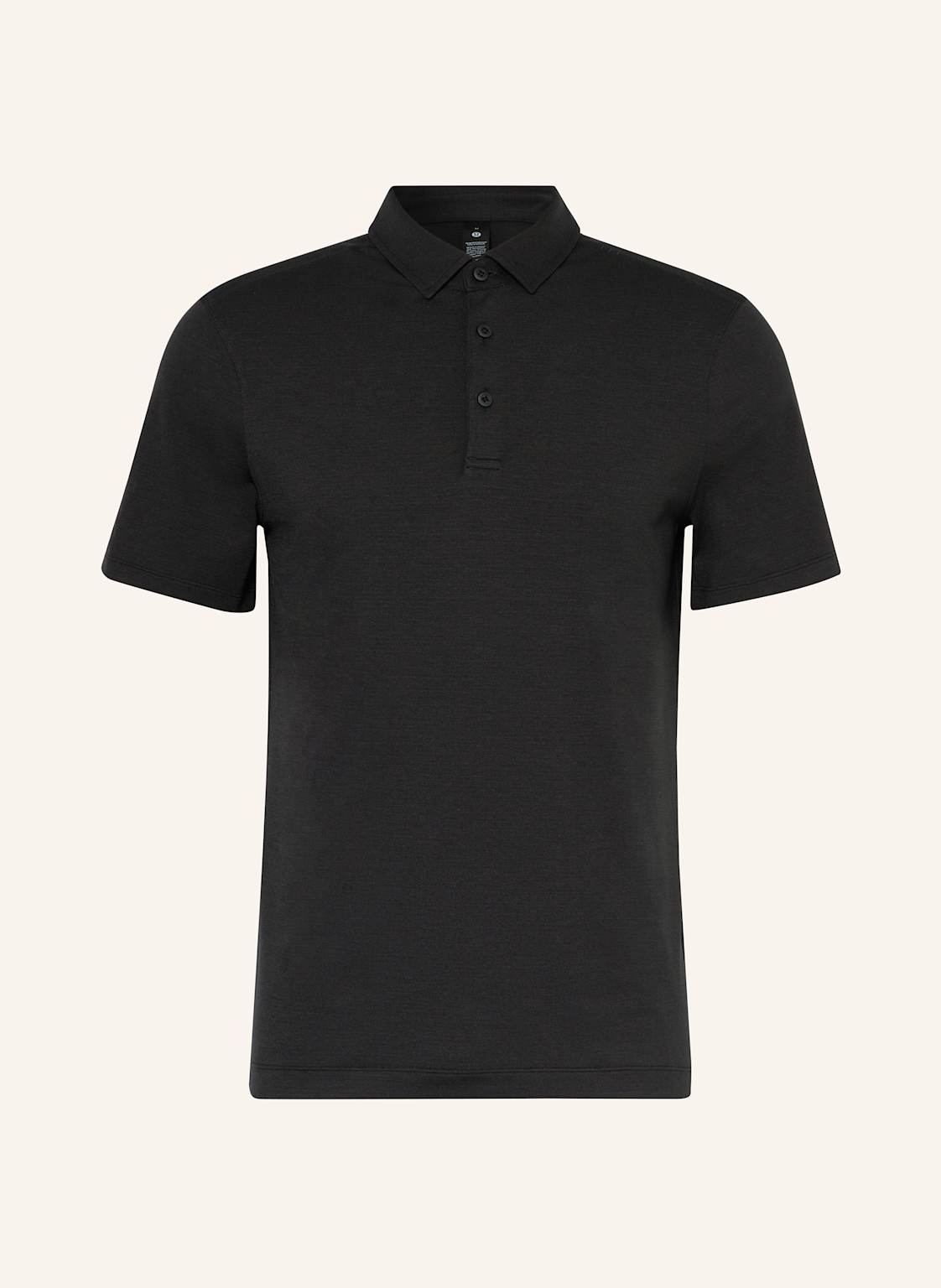 Lululemon Funktions-Poloshirt Evolution schwarz von lululemon