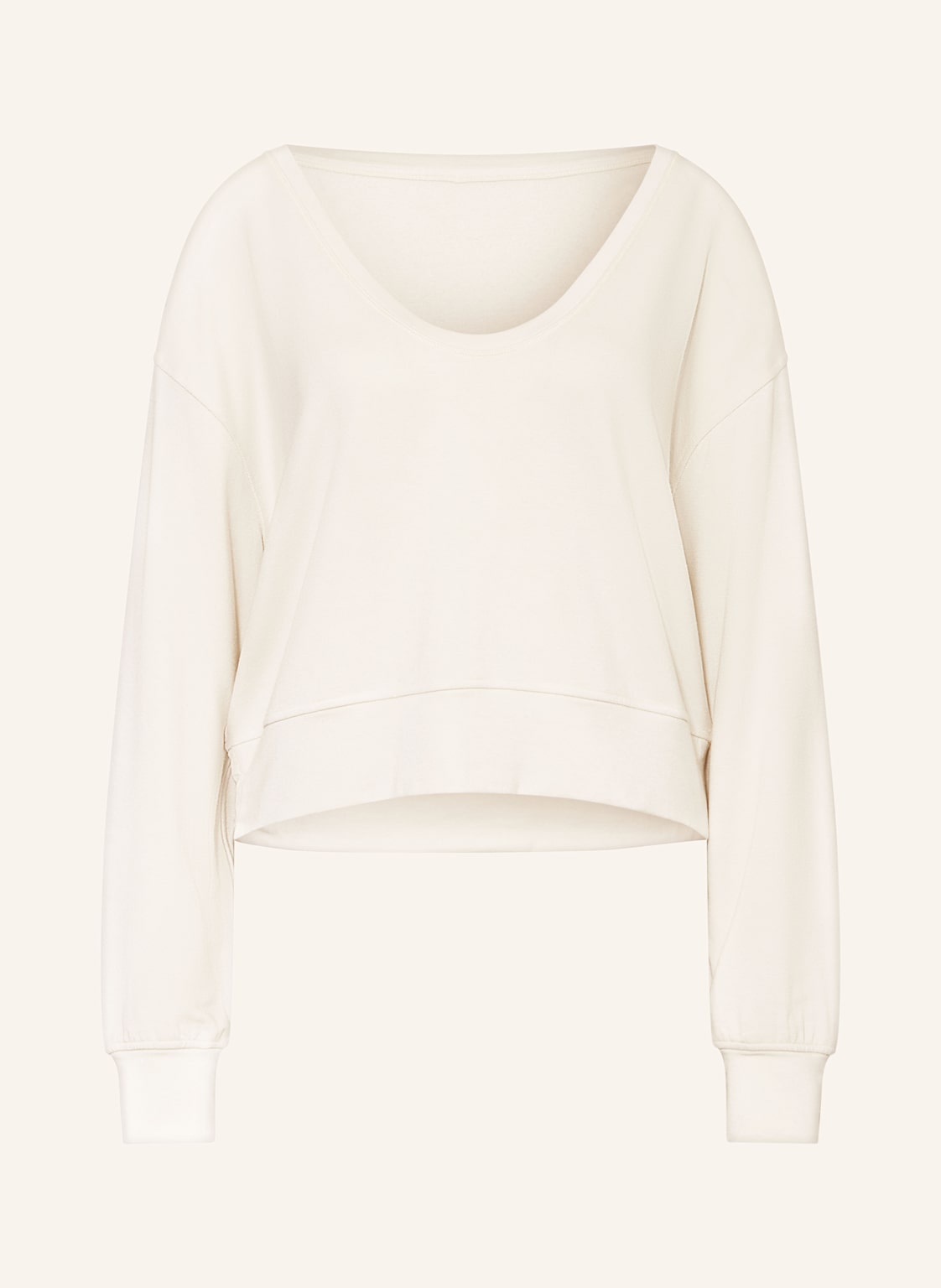 Lululemon Oversized-Pullover Becalm beige von lululemon