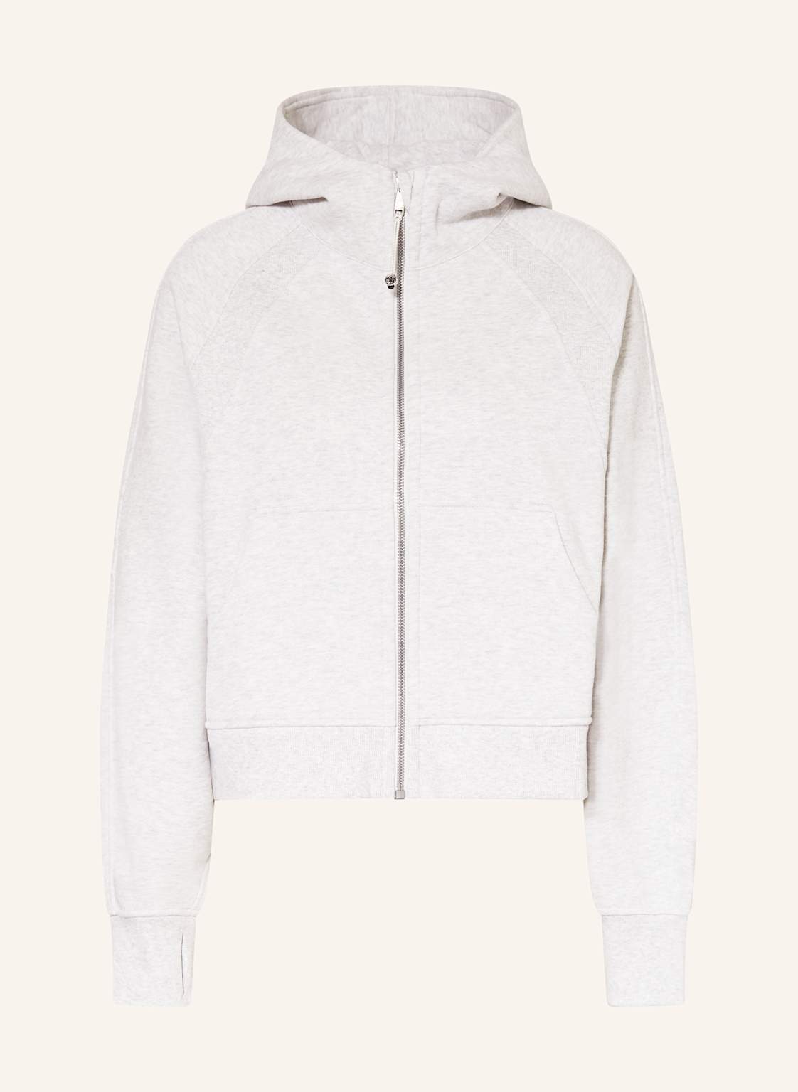 Lululemon Sweatjacke Scuba Oversized Full-Zip Hoodie grau von lululemon