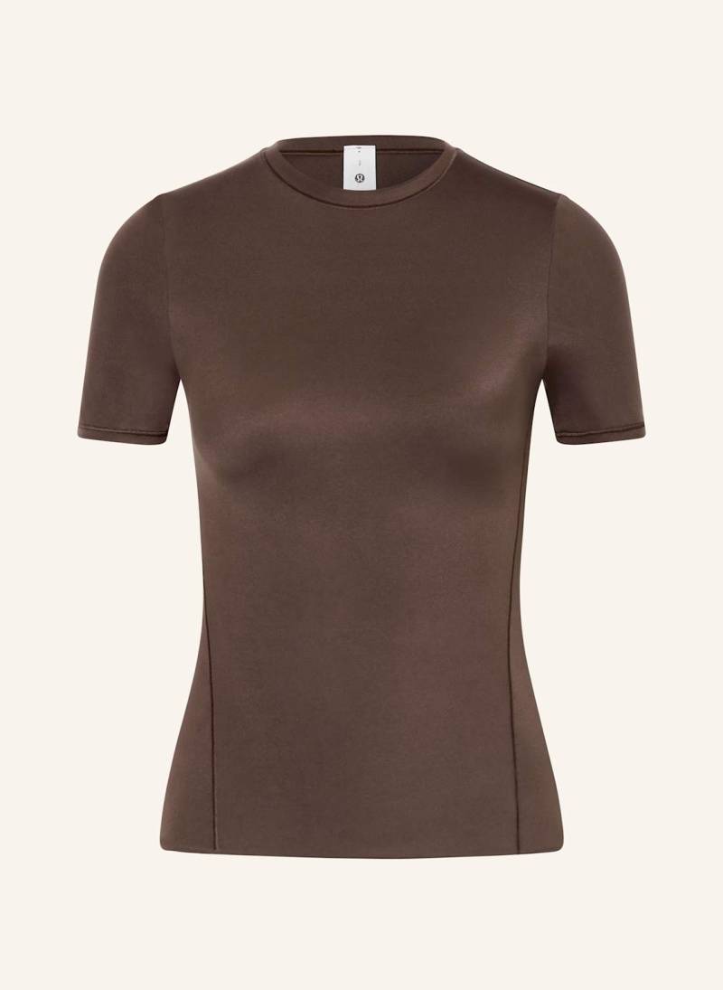 Lululemon T-Shirt Wundermost braun von lululemon