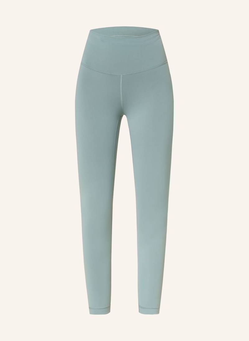 Lululemon Tights Wunder Train Crop 23in blau von lululemon