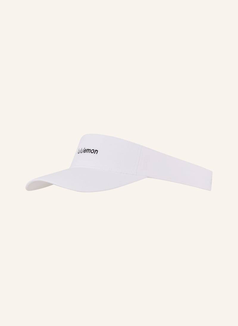 Lululemon Visor-Cap Removable Sweatband All-Sport weiss von lululemon