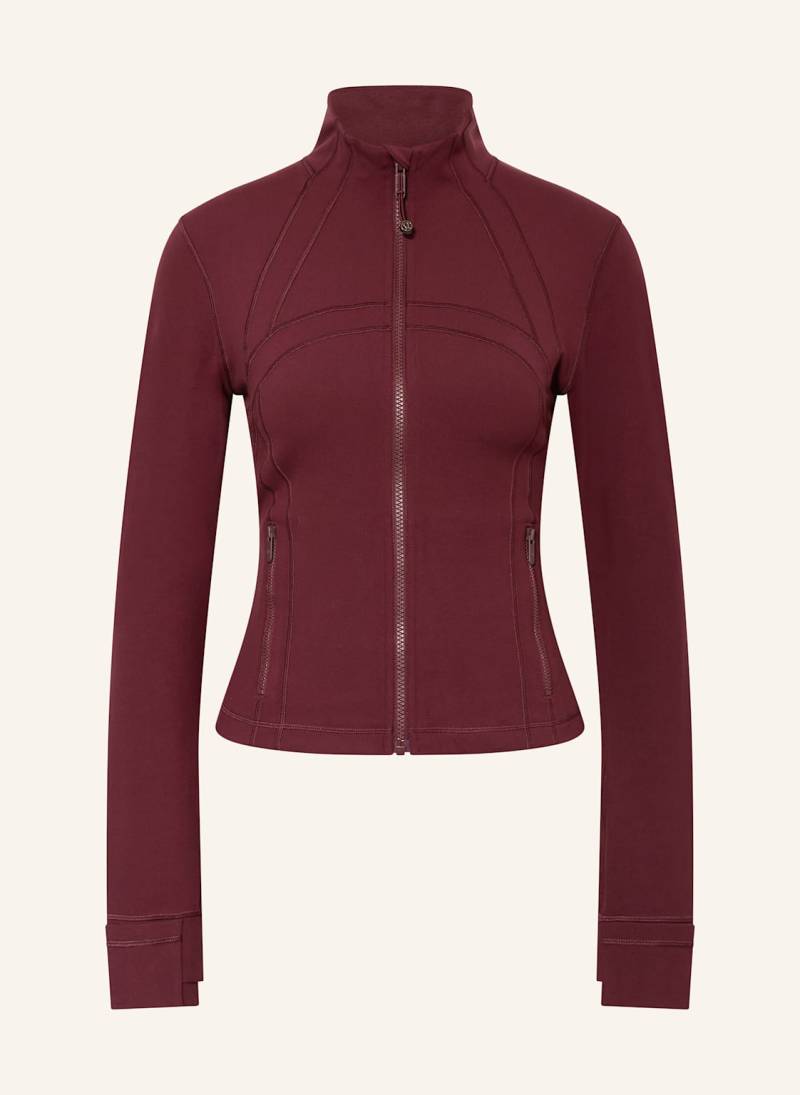 Lululemon Yoga-Jacke Define Cropped rot von lululemon