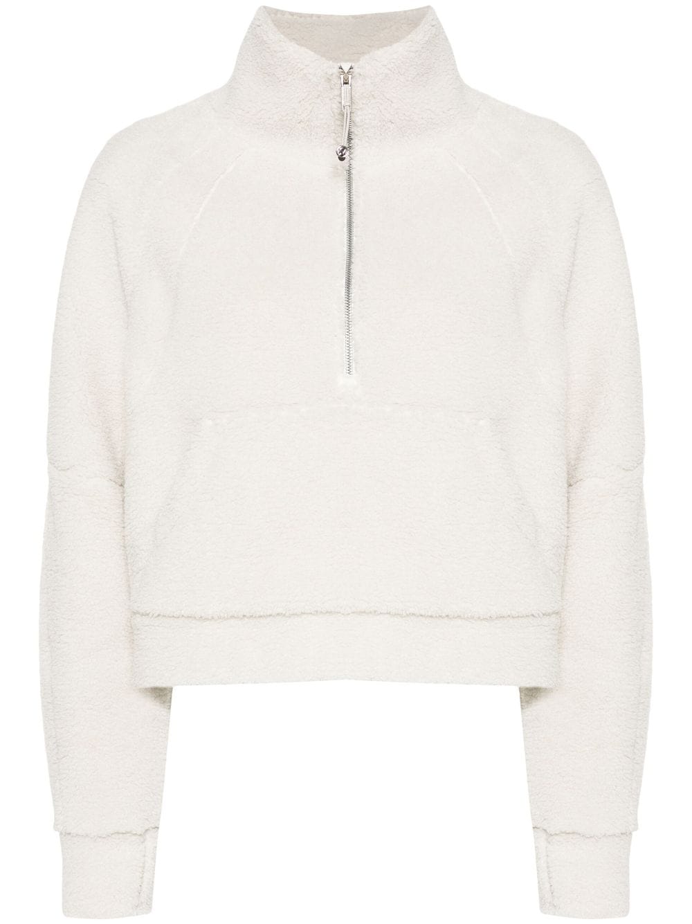 lululemon Scuba logo-embroidered fleece sweatshirt - Neutrals von lululemon