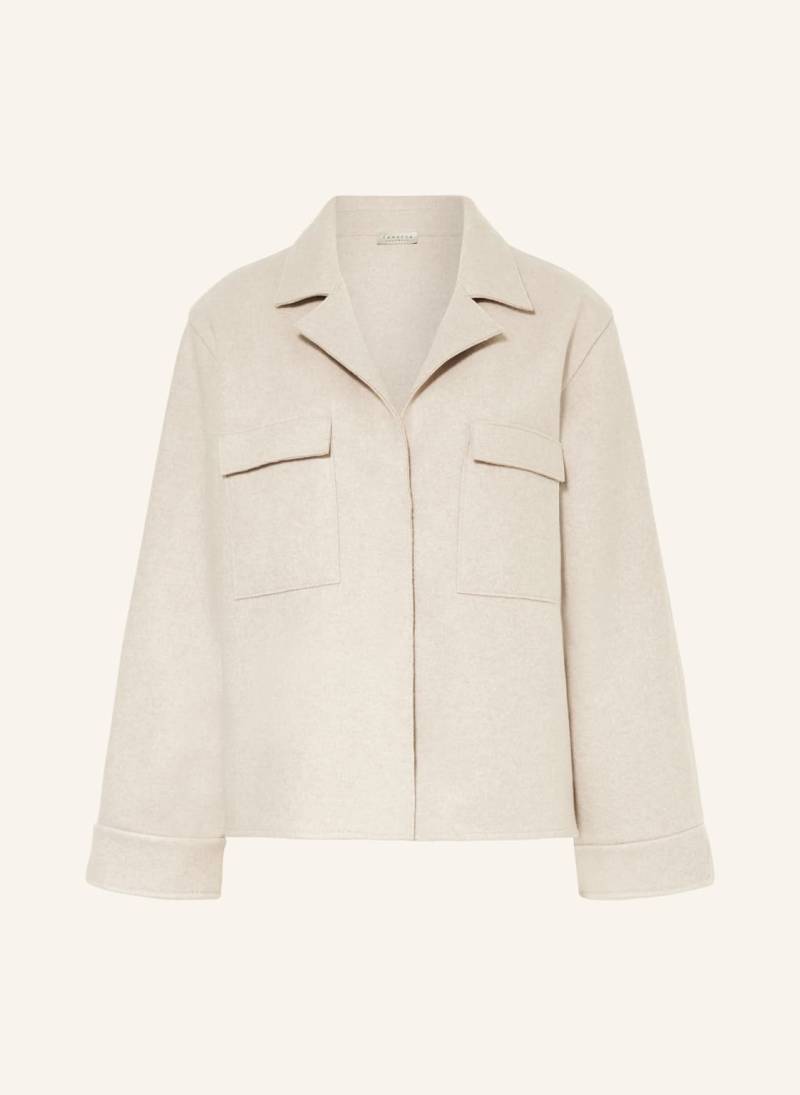 Lunaria Cashmere Cashmere-Jacke beige von lunaria cashmere