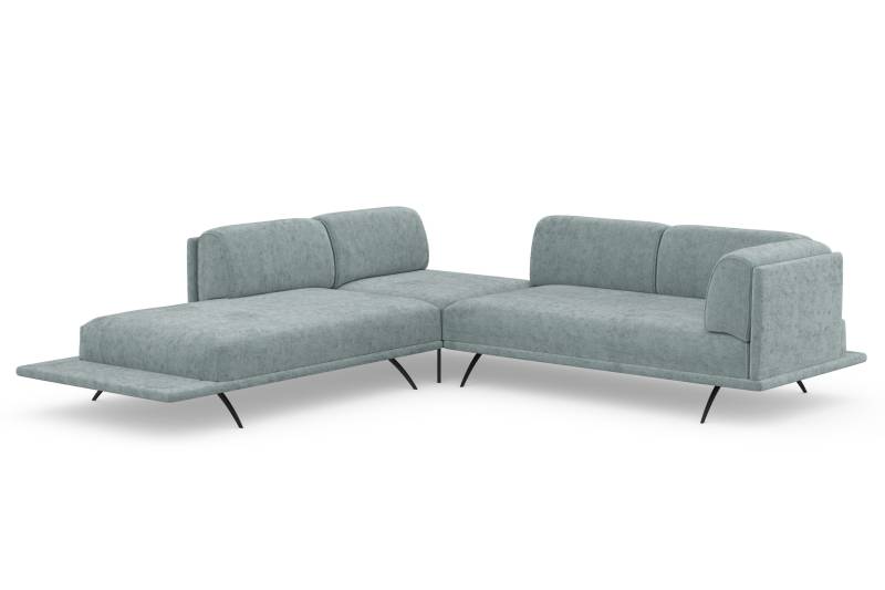 machalke® Ecksofa »benito, L-Form«, mit bezogenem Sockel von machalke®