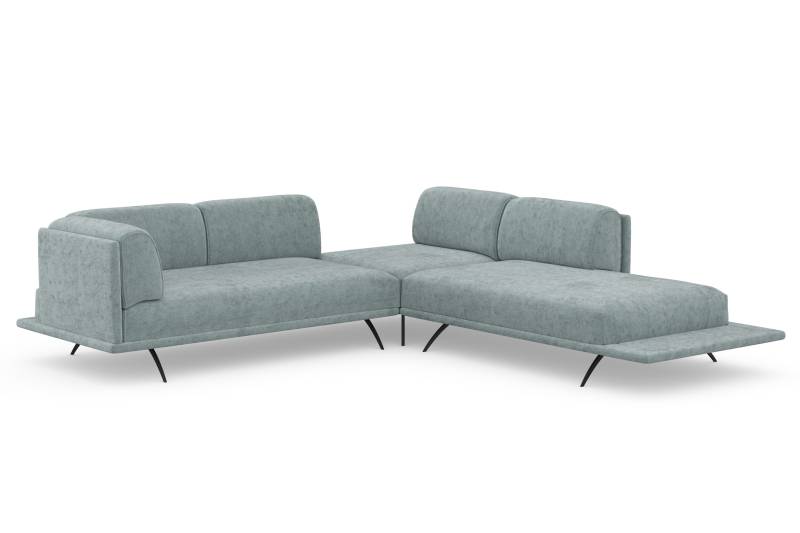 machalke® Ecksofa »benito, L-Form«, mit bezogenem Sockel von machalke®