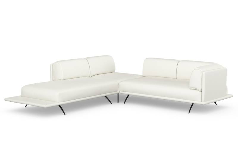 machalke® Ecksofa »benito, L-Form«, mit bezogenem Sockel von machalke®