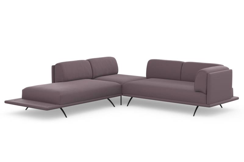 machalke® Ecksofa »benito, L-Form«, mit bezogenem Sockel von machalke®