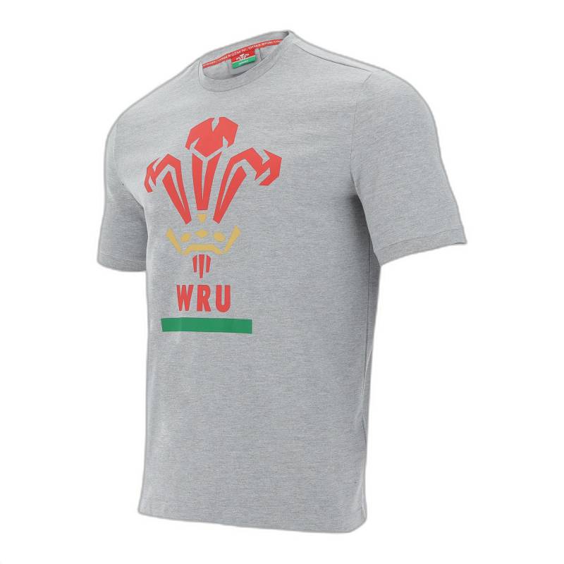 Baumwoll-t-shirt Pays De Galles Rugby Xv 202021 Herren  XXL von macron