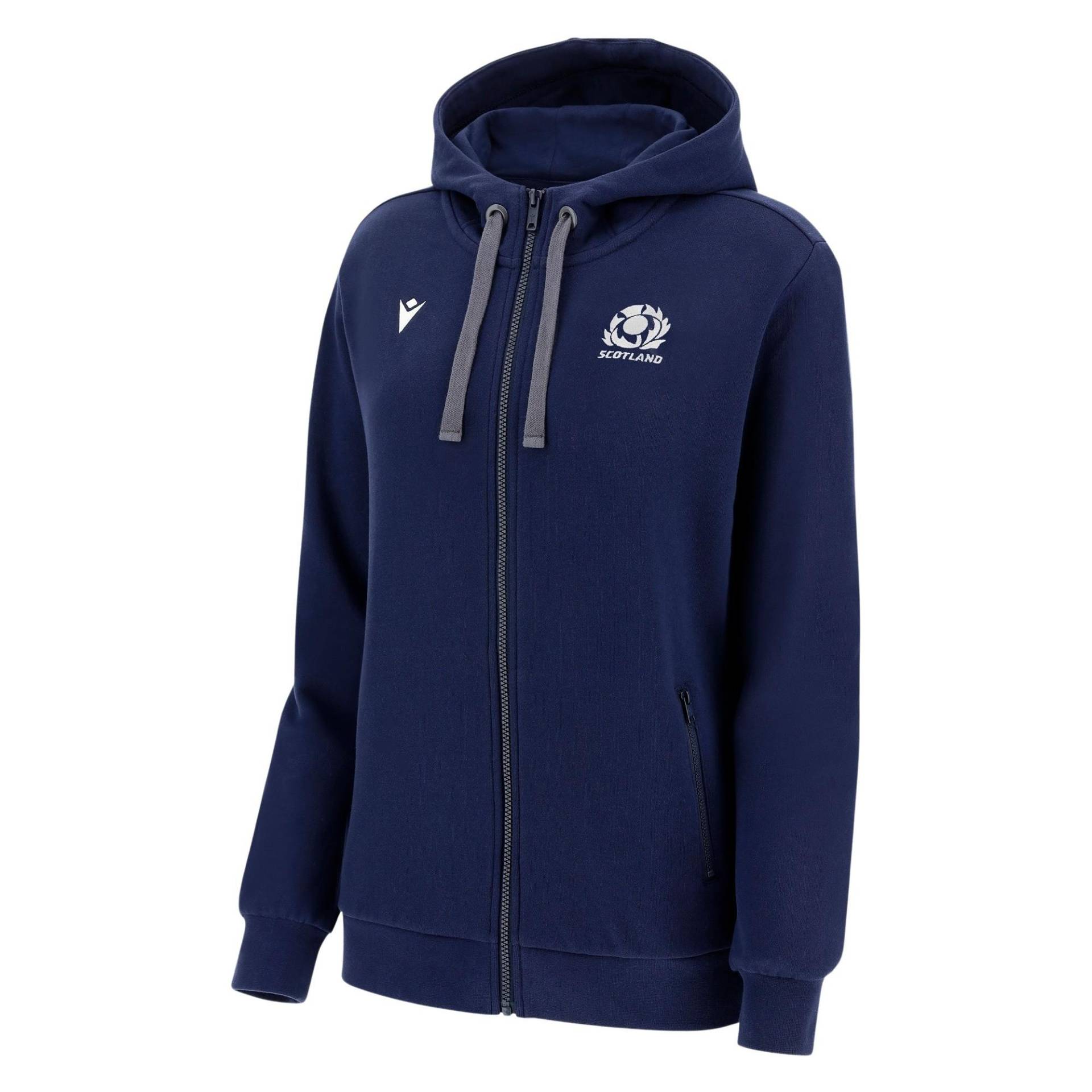 macron - hoodie damen écosse murrayfield 2023, für Damen, Größe XS von macron