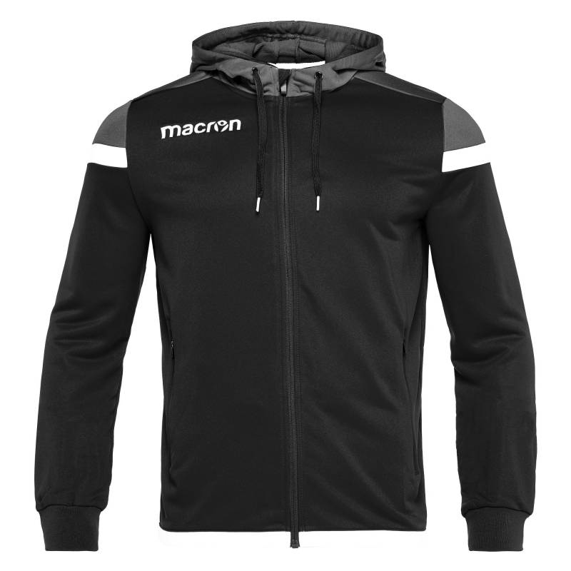 Jacke Eadesy Jungen Schwarz/Weiss S von macron