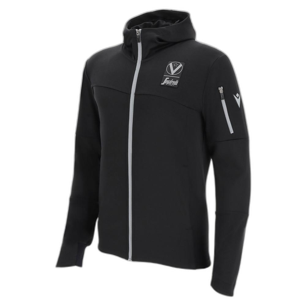 Kapuzenjacke Atheisure Scc Virtus Zanzibar Tech Damen  L von macron