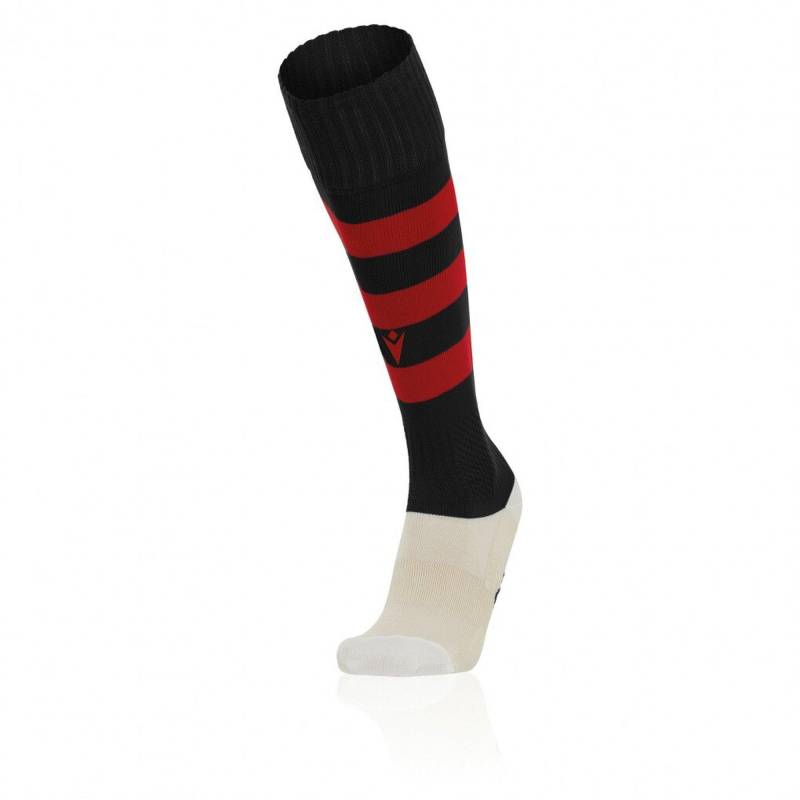 Socken Classiques Herren Schwarz / Rot XL von macron