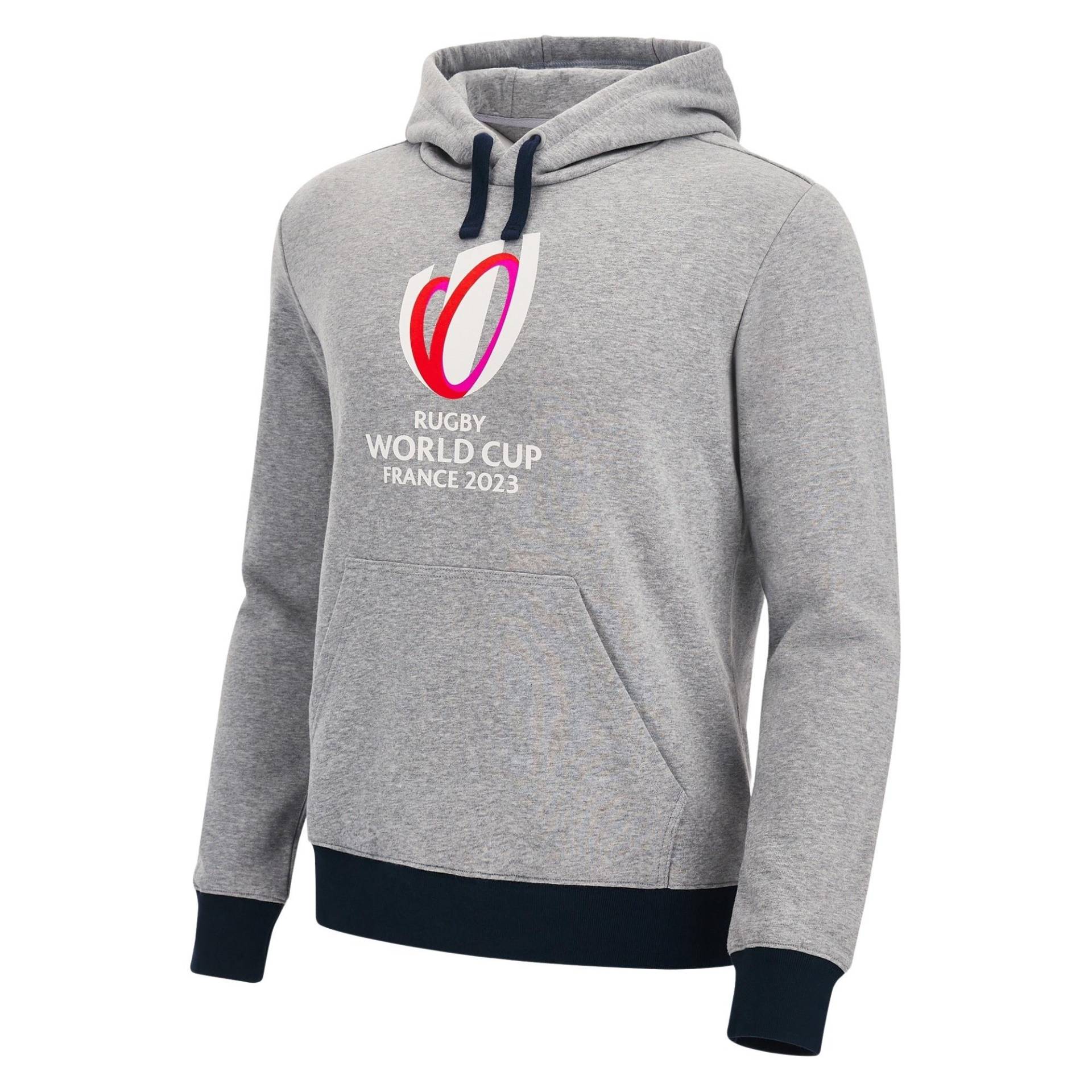 macron - sweatshirt it kapuze acron rwc frankreich 2023, für Damen, Größe M von macron