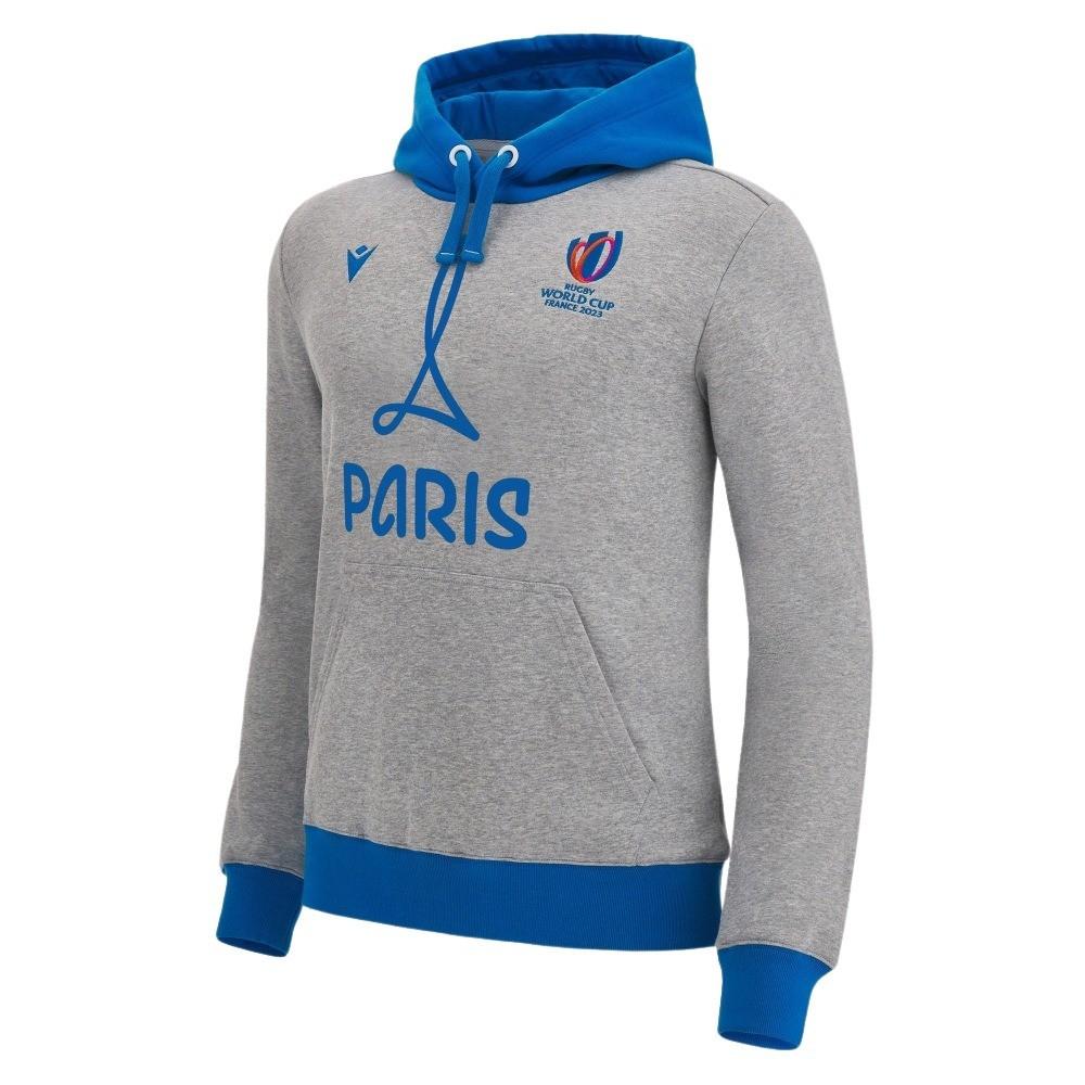 macron - sweatshirt it kapuze acron rwc frankreich 2023 paris, für Damen, Größe M von macron