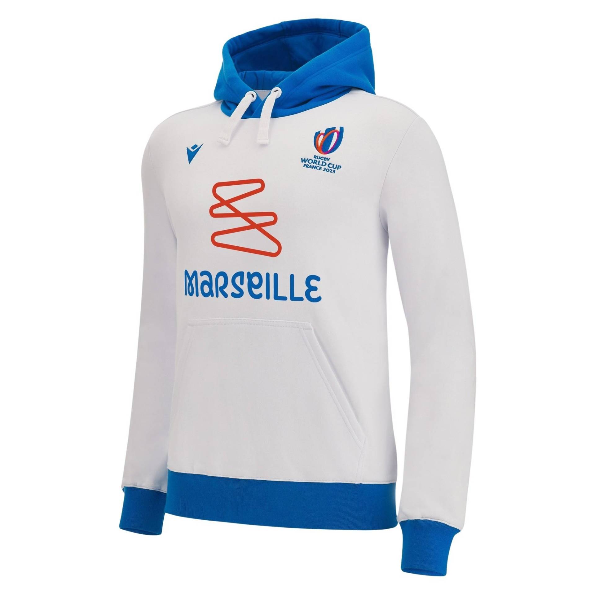 Sweatshirt Mit Kapuze Rwc Frankreich 2023 Marseille Damen  XL von macron