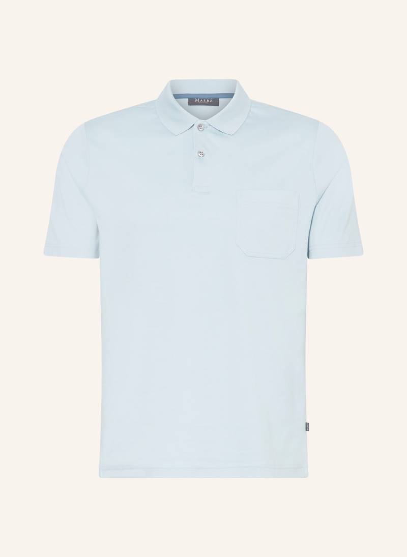 Maerz Muenchen Jersey-Poloshirt blau von maerz muenchen