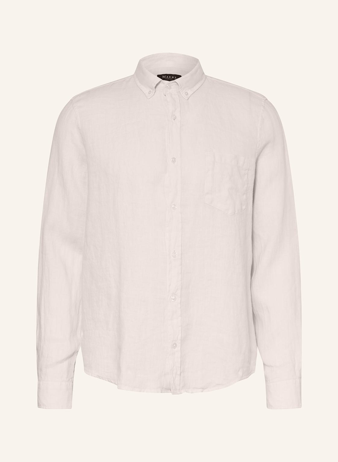 Maerz Muenchen Leinenhemd Comfort Fit weiss Maerz Muenchen Leinenhemd Comfort Fit weiss von maerz muenchen