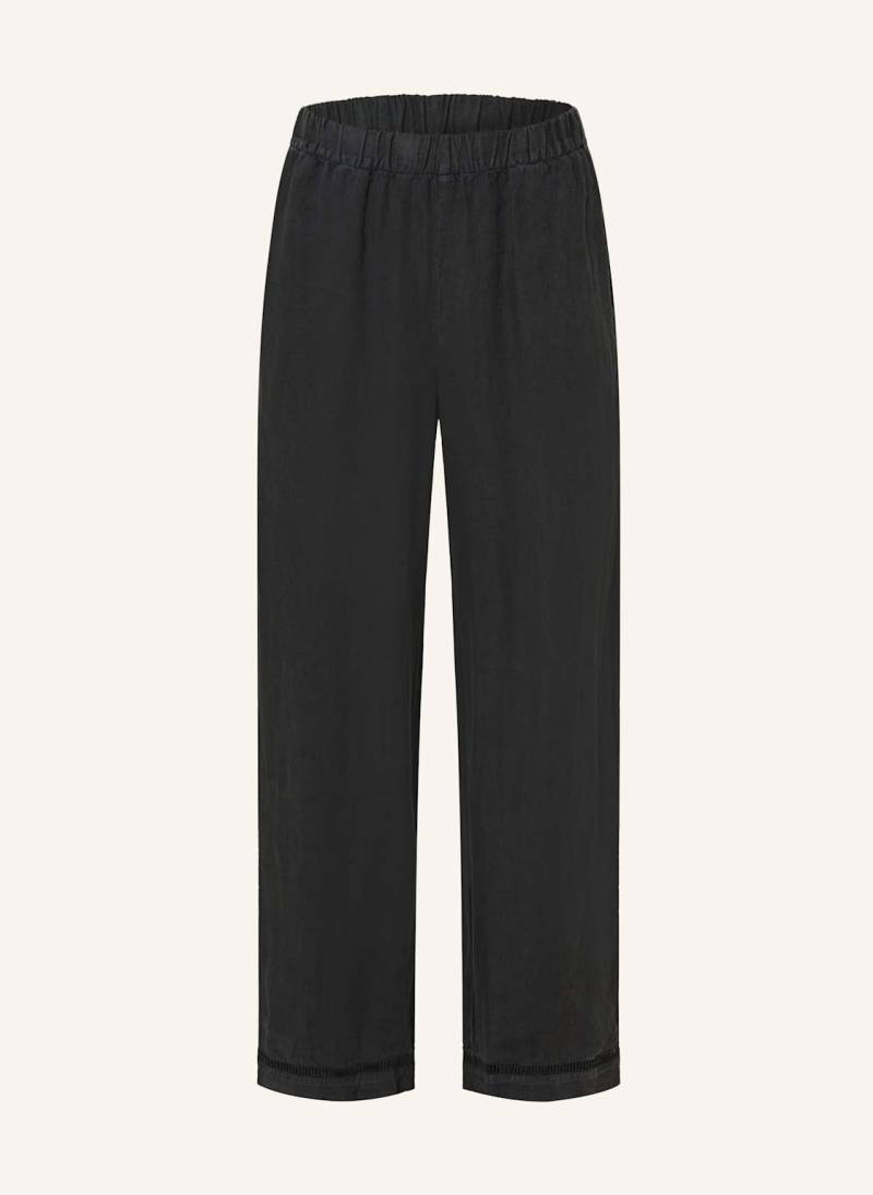 Maerz Muenchen Leinenhose schwarz von maerz muenchen