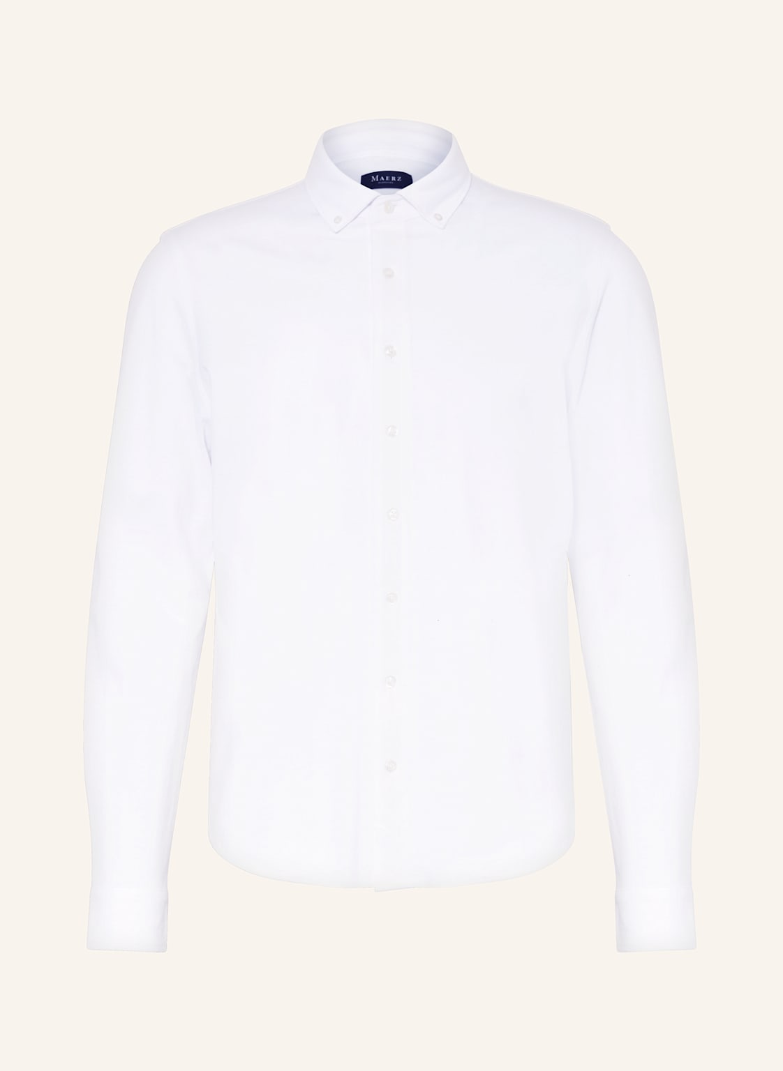 Maerz Muenchen Piqué-Hemd Regular Fit weiss Maerz Muenchen Piqué-Hemd Regular Fit weiss von maerz muenchen