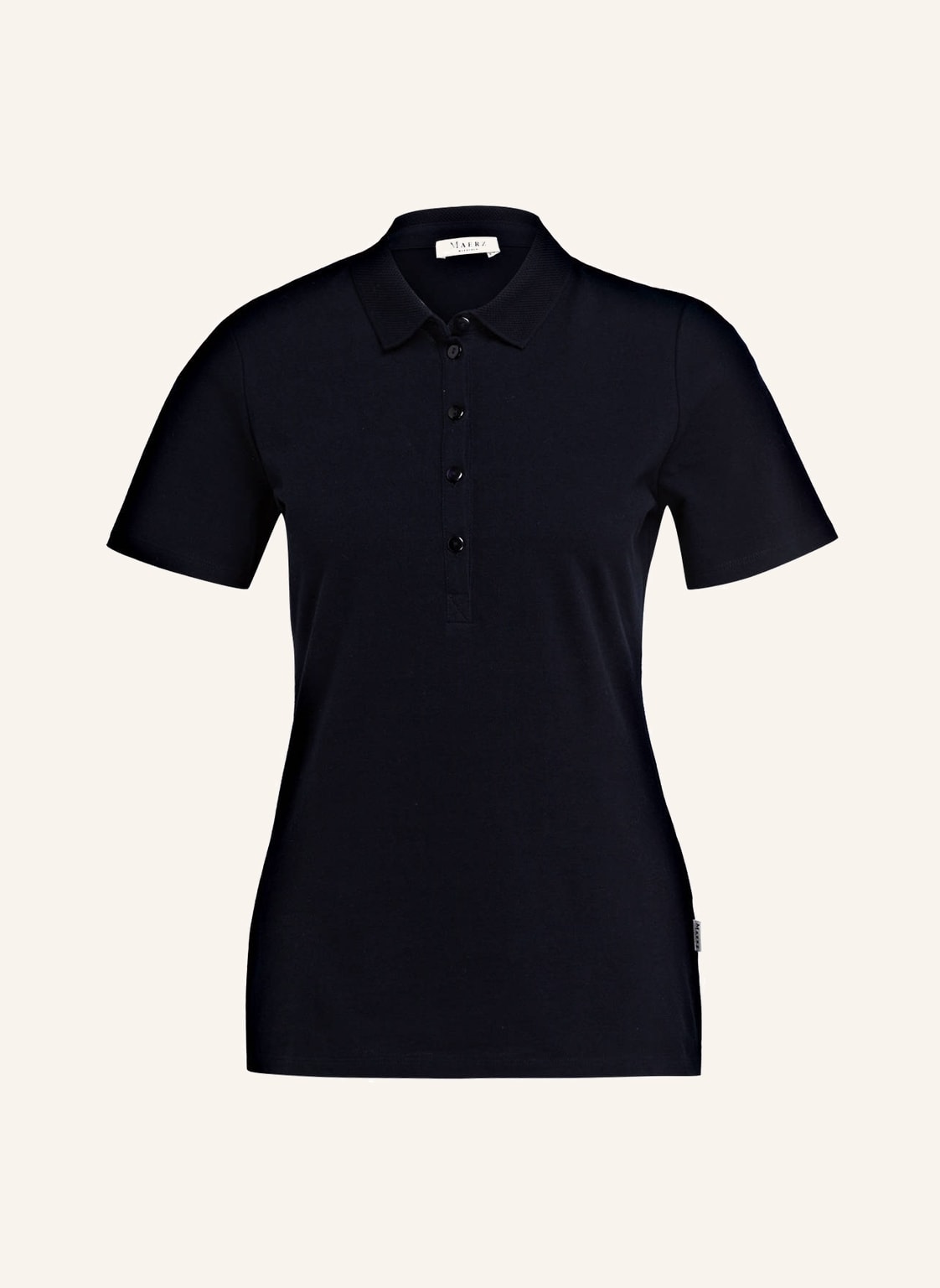 Maerz Muenchen Piqué-Poloshirt blau