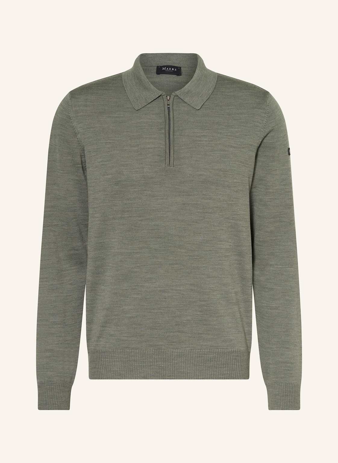 Maerz Muenchen Pullover Aus Merinowolle gruen von maerz muenchen