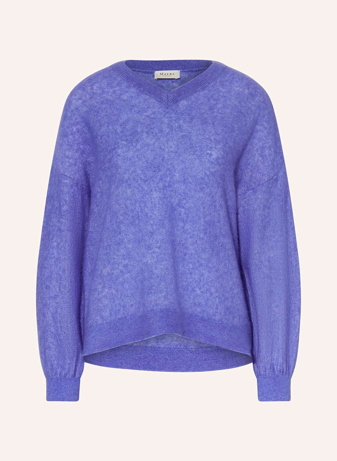 Maerz Muenchen Pullover Mit Alpaka blau von maerz muenchen