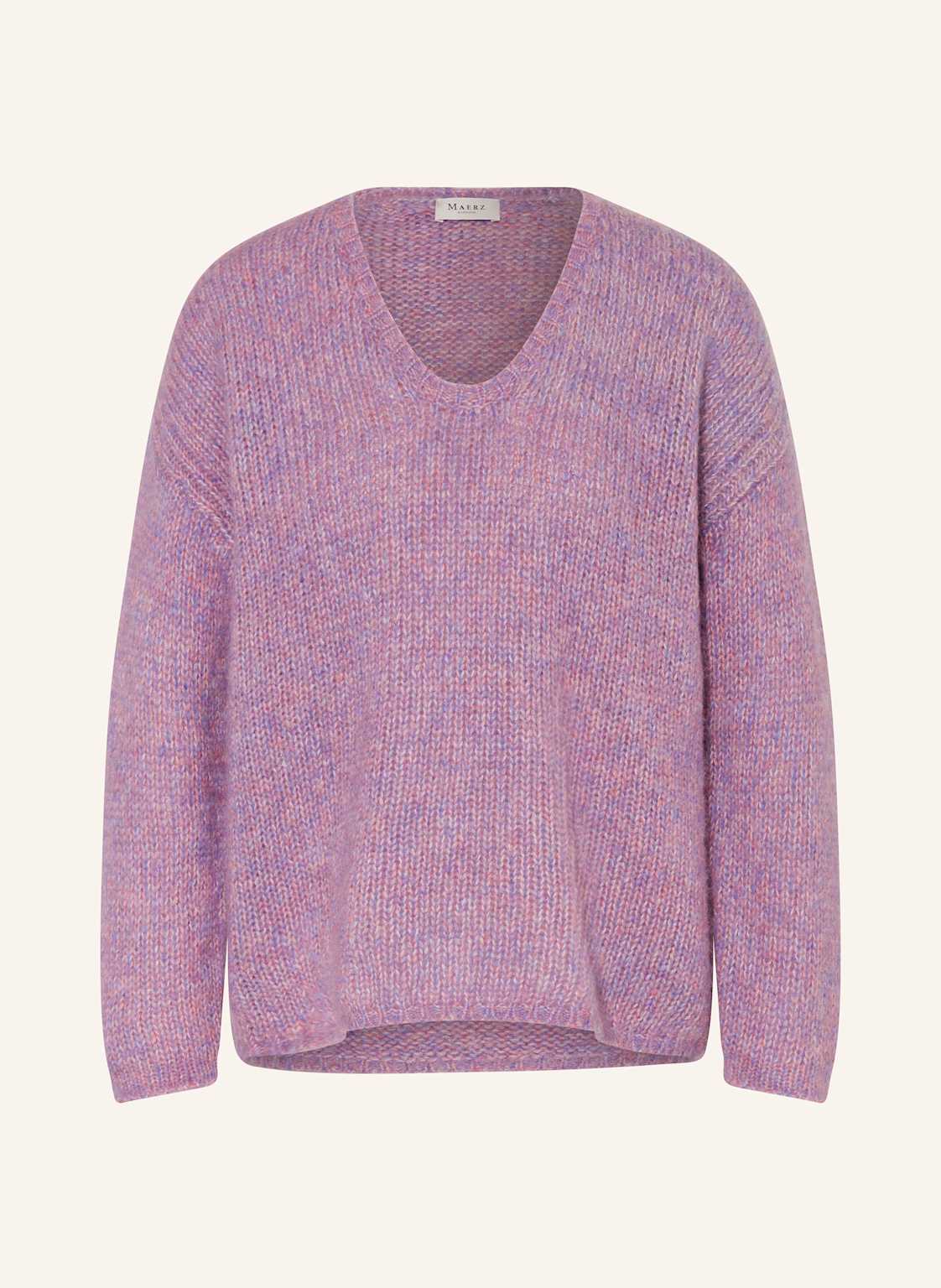 Maerz Muenchen Pullover Mit Alpaka lila von maerz muenchen