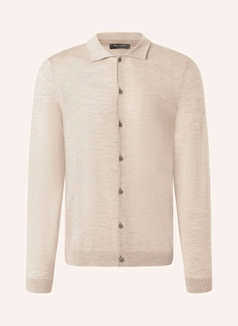 Maerz Muenchen Strickhemd beige von maerz muenchen